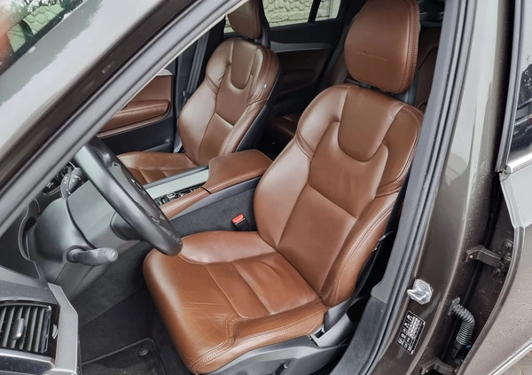 Volvo XC 90 cena 156900 przebieg: 82218, rok produkcji 2017 z Myślenice małe 631